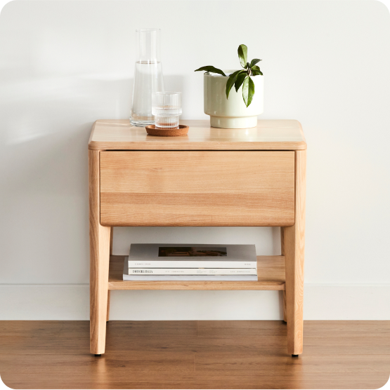 capsule bedside table