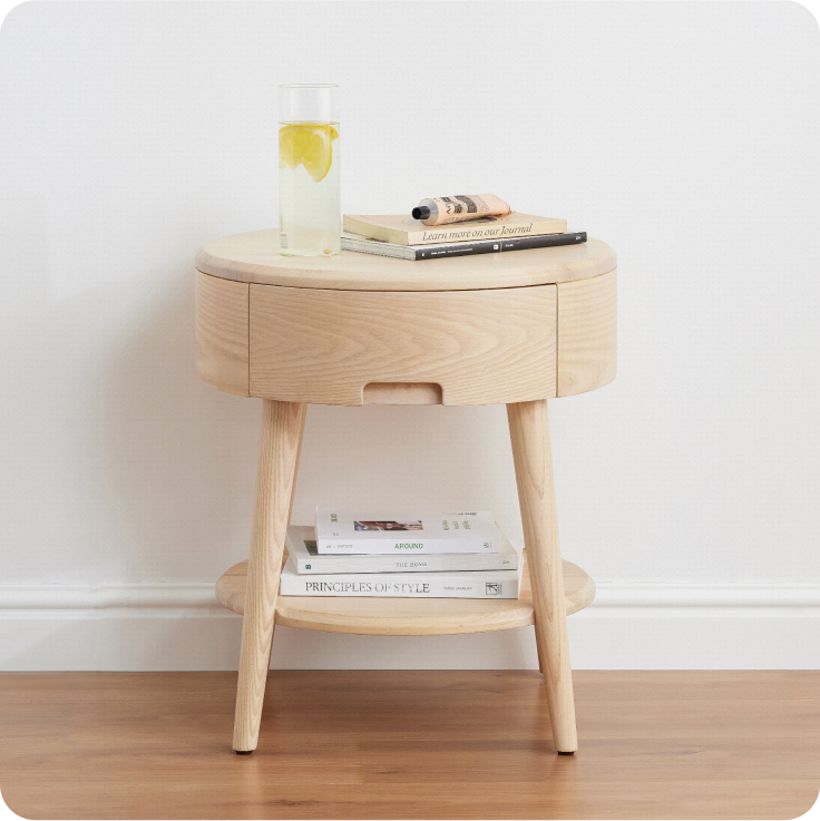 trove bedside table